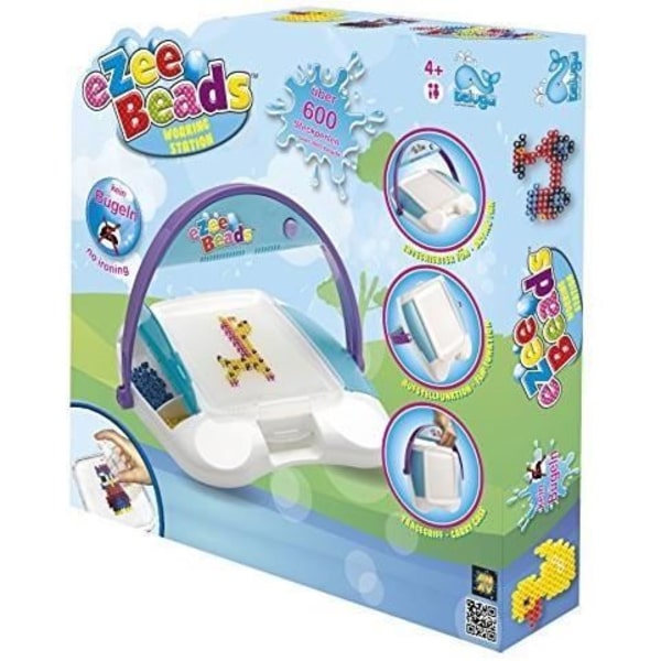 Ezee Beads pärlmaskin - Vit - För barn från 6 år och uppåt Vit