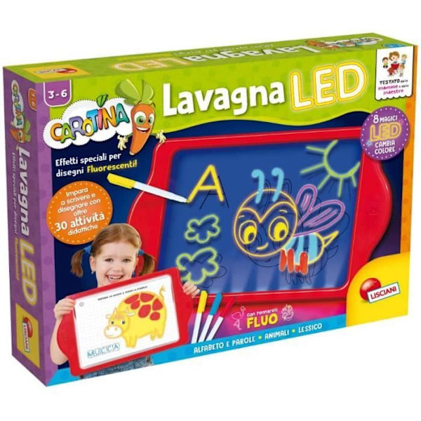 Liscianigiochi Lisciani Giochi - Børnespil Carottine LED-bræt 2019 - 77441