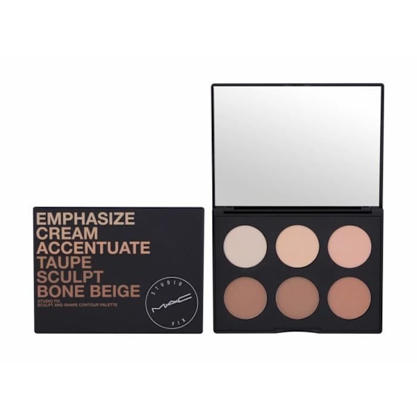 Contour Palette - MAC - Studio Fix Sculpt & Shape - 6 sävyä - Matta ja hohtava - Kevyt/Medium Lätt medium