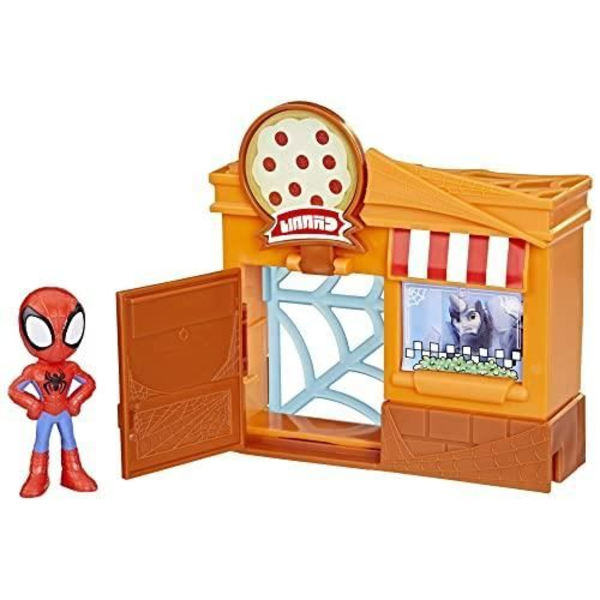 Rakennussarja - HASBRO - F8360 - Marvel - Pizzeria - Sopii yli 4-vuotiaille