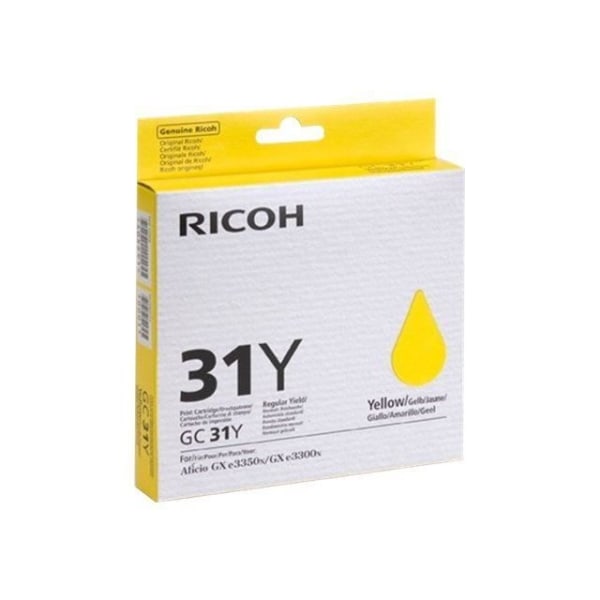 RICOH GC 31Y bläckpatron - Gul - 1750 sidor - ISO 24711