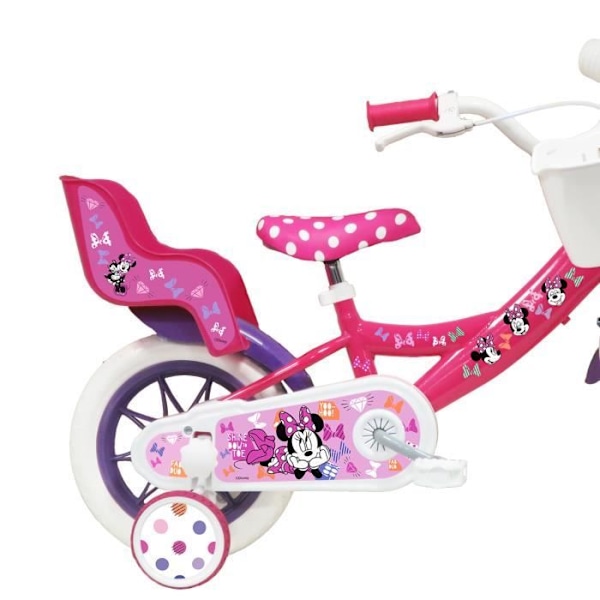 Velo Barn 12" MINNIE MOUSE - 3 til 5 År - Lyserød