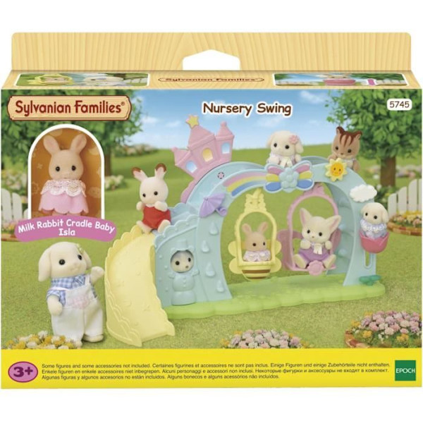 SYLVANIAN FAMILIES 5745 - Lekplats för spädbarn Flerfärgad