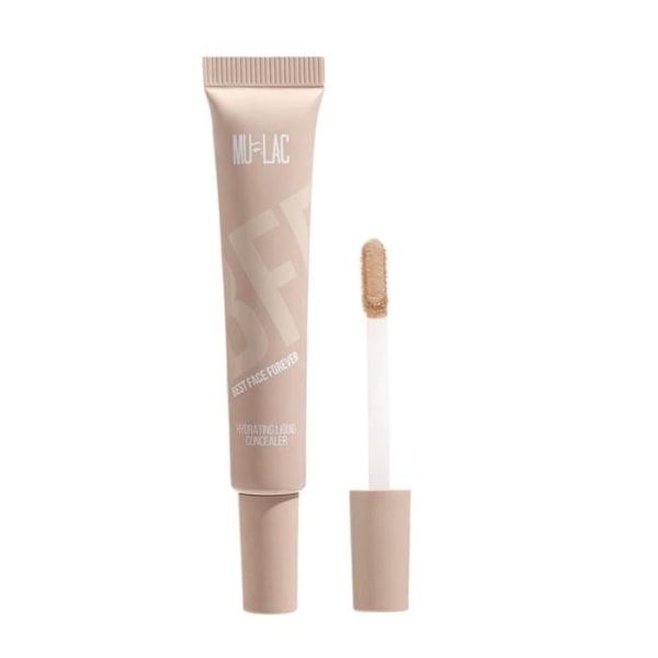 Mulac Cosmetics BFF Moisturizing Liquid Concealer LEO 5Y medium beige med gul underton Vegan 10 ml