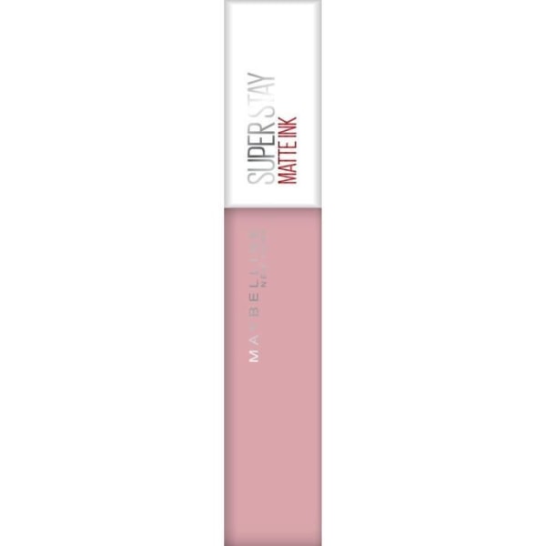 Maybelline New-York - Nestemäinen mattahuulipuna - Pitkäkestoinen - Superstay Matte Ink - Sävy: Loyalist (05) 5 ml Rosa