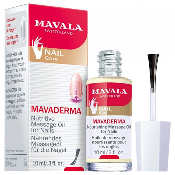 Mavaderma kynsiöljy - MAVALA - 10ml - Ravitseva ja stimuloiva Transparent