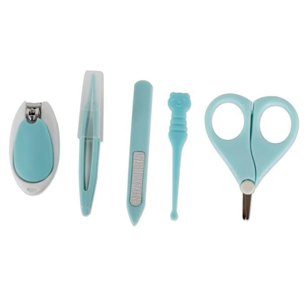 Cangaroo Baby Apple Manikyr Set Nagelsax, Nagelfilspincett [Blå] Blå