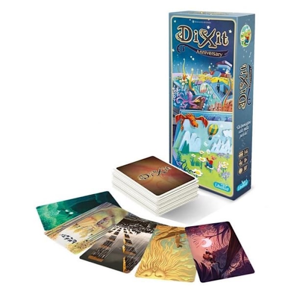 Brädspel - ASMODEE - Dixit Anniversary 2nd edition - Brädspel - 30 min - 2 spelare eller fler