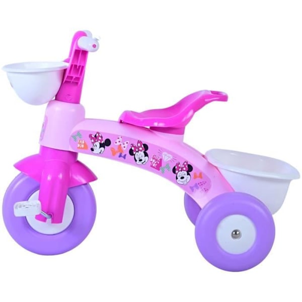 Disney Minnie Mouse trehjuling med korg Flickor Rosa