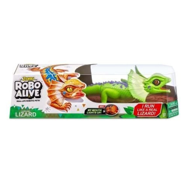 Toy - Robo Alive - Lizard - Realistisk rörelse - Integrerade sensorer - Avancerad teknik Flerfärgad