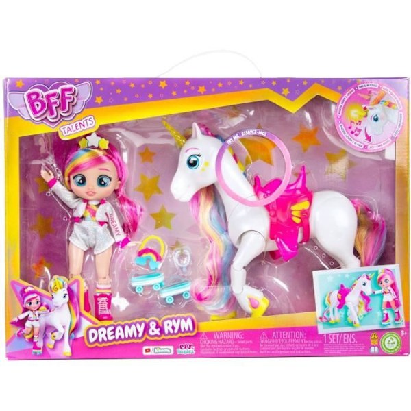 Cry Babies Doll - Dreamy & Rym Lyserød
