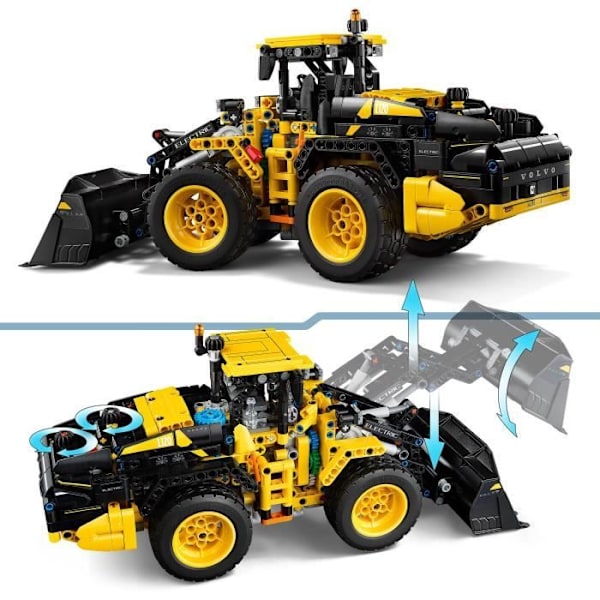 LEGO Technic 42209 Volvo L120 Electric Hjulgrävare - Spel för pojkar från 9 år
