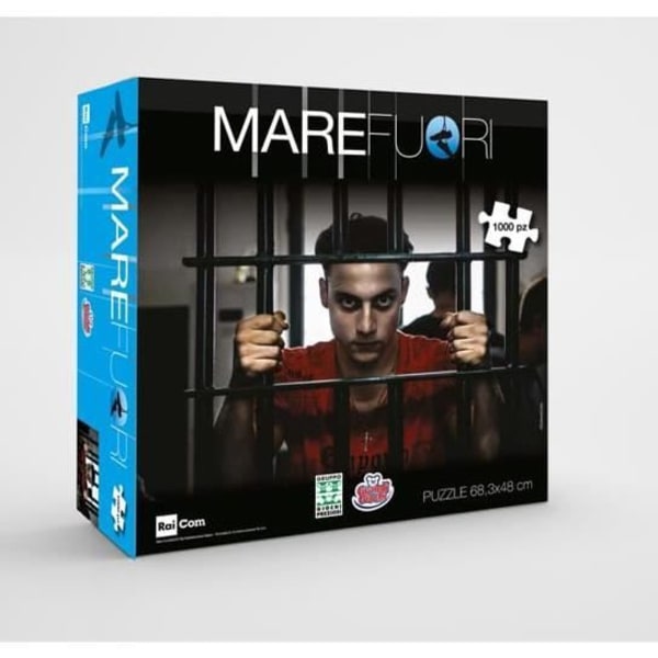 1000 brikker puslespil - GRANDI GIOCHI - EDOARDO - Hav - Eksklusive puslespil