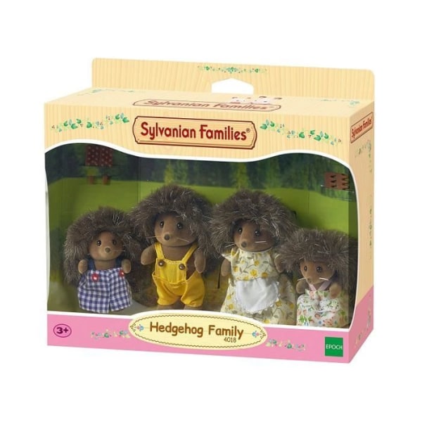 Sylvanian Familjer - 4018 - The Hedgehog Family - Familjer