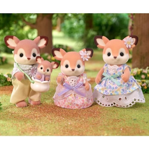 Biche-perhe - SYLVANIAN FAMILIES - 5799 Flerfärgad