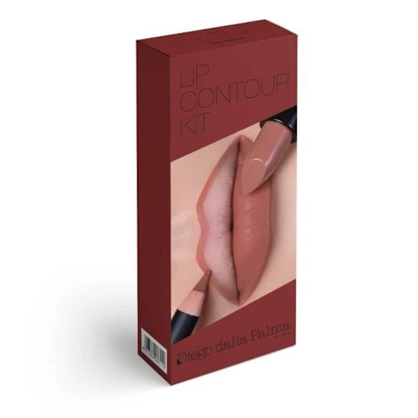 DIEGO DALLA PALMA LIP CONTOUR KIT: ROSSETTO 501 NUDE 4 ML + MATITA 12C