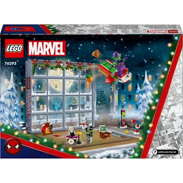 LEGO® Marvel 76293 Spider-Man Adventin kalenteri 2024 – juhlalahja lapsille Flerfärgad