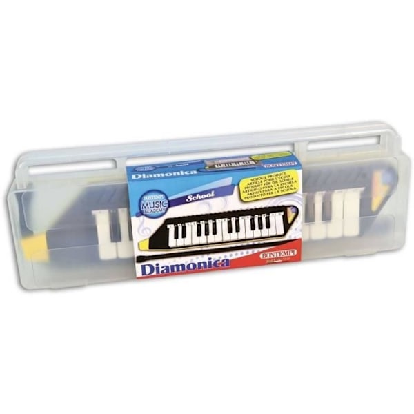 Mouth piano - Bontempi - 25 tangenter - 41 cm - Svart färg - För barn från 3 år