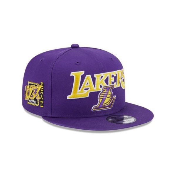 9fifty Los Angeles Lakers NBA Patch Cap - lila - SM/ML