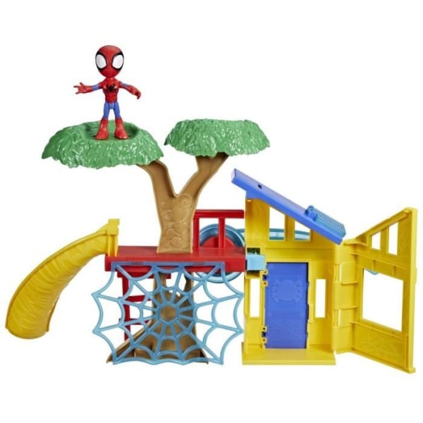 Spidey Playground Box med 10 cm Spidey-figur, från 3 år, Marvel Spidey och hans extraordinära vänner