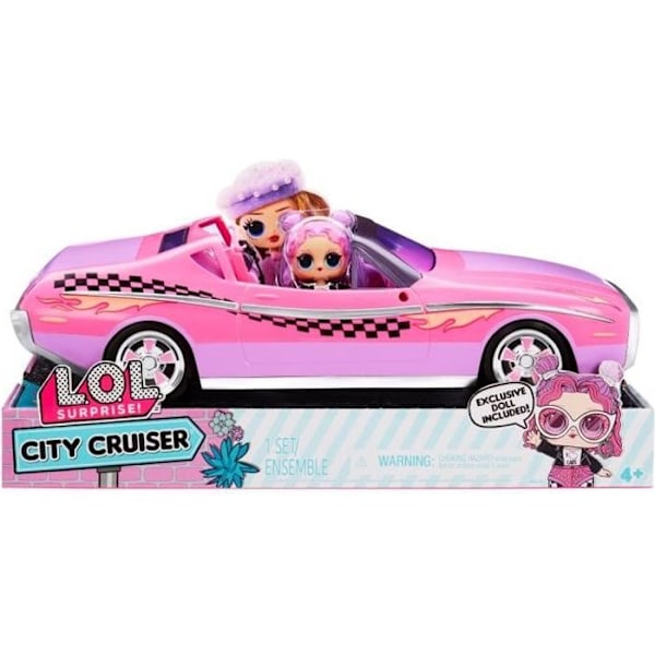 City Cruiser Vehicle L.O.L. Överraskning - Innehåller 1 exklusiv docka Rosa
