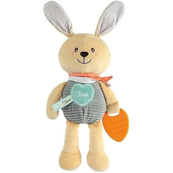 Peluche - CHICCO - Min söta Doudou - Mjuk kanin - Tandringsring - Multi färgad Min söta Doudou Lapin