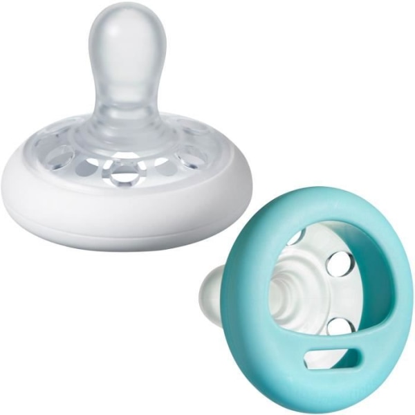 TOMMEE TIPPEE Närmare naturen Soother Natural Shape, x2 6-18 månader