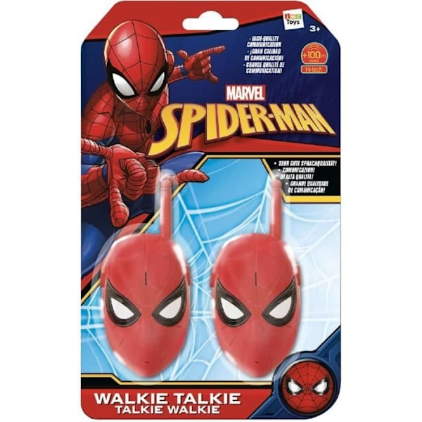 Sähkölelu - IMC TOYS - 551435 - Talkie Walkie Hämähäkkimies Blå