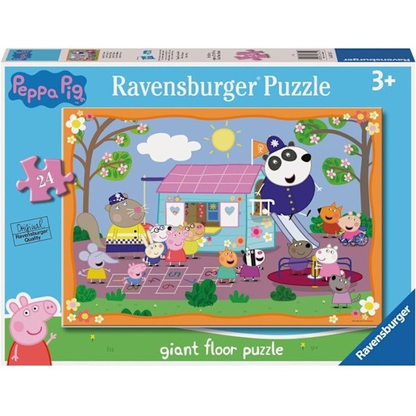 Peppa Pig jättepussel - Ravensburger - 24 bitar - Tecknade serier och serier - Inredning