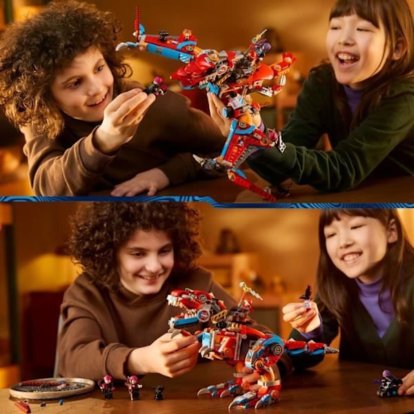 LEGO® DREAMZzz 71484 Coopers C-Rex dinosaurierobot - T. rex eller Pterodactyl minifigur Flerfärgad