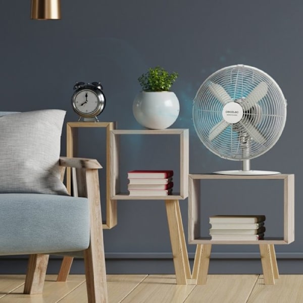 Cecotec Bordsfläkt EnergySilence 610 SteelDesk Stål