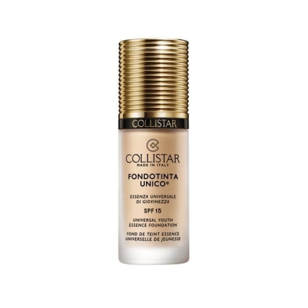 Nestemäinen meikkivoide - Collistar - Unico Foundation - 30 ml - Beige - Ikääntymistä estävä, Suojaava, Silottava