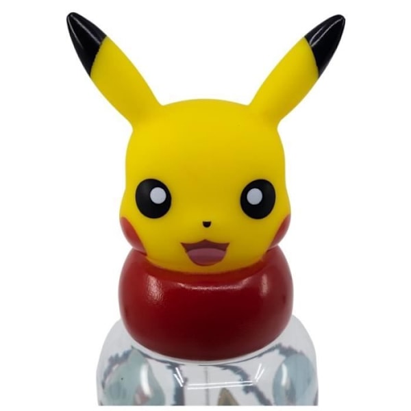 Vesipullo - STOR - Pokémon Pikachu - 3D - Valkoinen - Lapsi - Sekoitettu - 500 ml