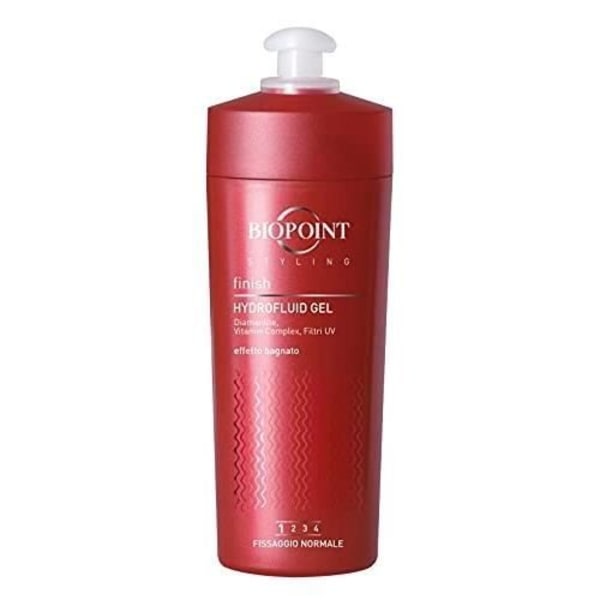 BIOPOINT HYDROFLUID GEL 200 ML NORMAL FIKSERING TIL TØR ELLER
