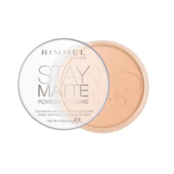 RIMMEL STAY MATTE LANGVARENDE PRESSEPULVER 006