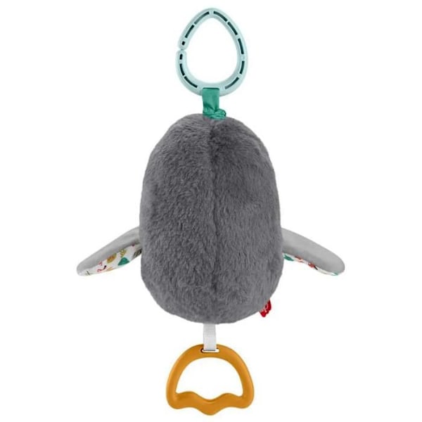 Vauvan lelu - Fisher Price - Kelluva ja lentevä tukan - Äänitehosteet - Alkaen syntymästä