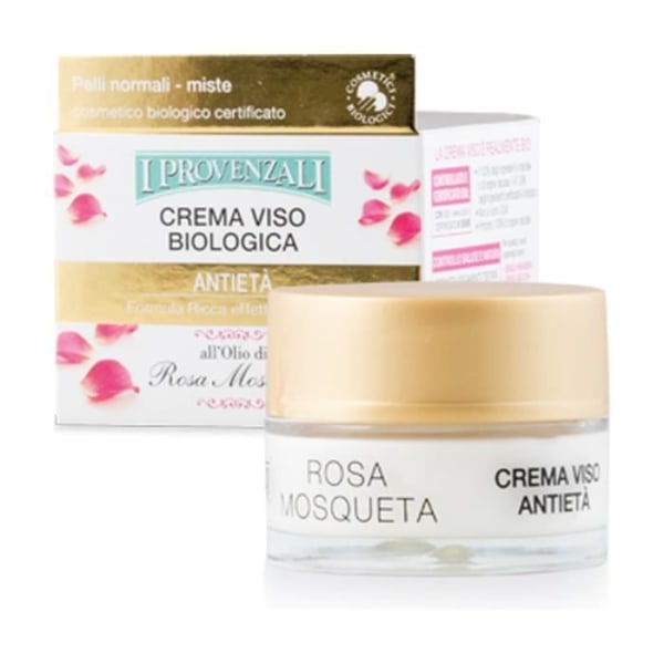I Provenzali+Anti-Aging Organic Pink Face Cream 50ml Cream