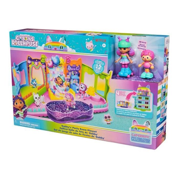 SPIN MASTER PLAYSET ROLLER DISCO Gabby and the Magic House