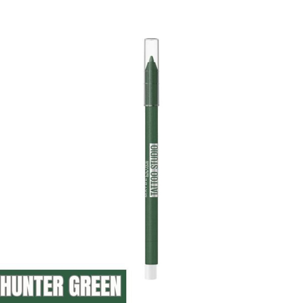 Silmäkynä - Maybelline New York - Tattoo Liner N° 817 - Vihreä - Vedenpitävä - 36 tunnin käyttöikä Grön