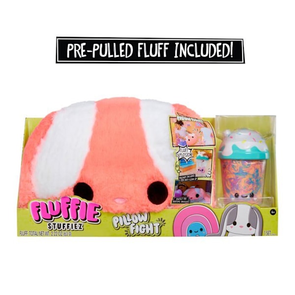 Kuddskydd - örngott underlägg Mga Fluffie Stuffez Rabbit Plush Pillow (512967)