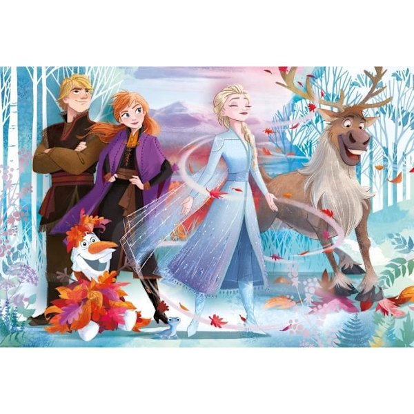 Clementoni puslespil Maxi Frozen II 24 dele Flerfärgad