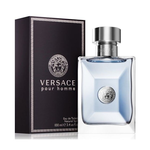 Eau de Toilette - VERSACE - VERSACE POUR HOMME - 100 ml - Parfym Intense - Spray