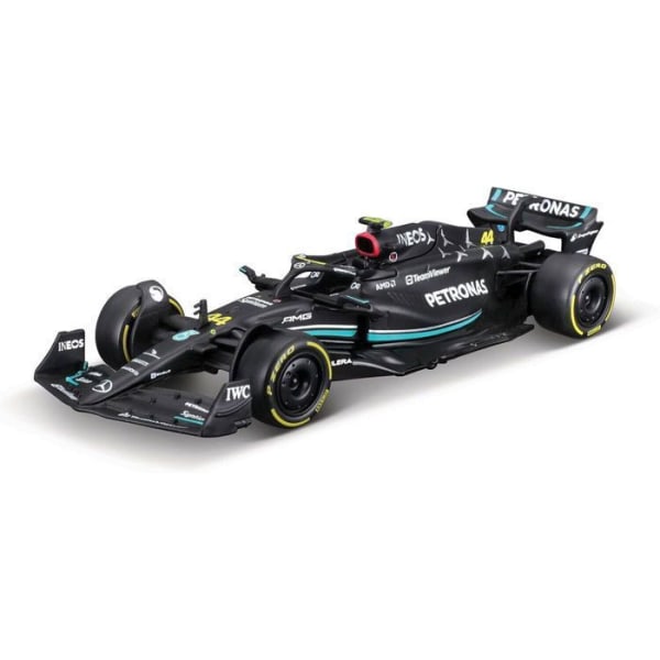 Miniatyrbil 1/43 Bburago Mercedes-AMG F1 W14 E Performance Team Lewis Hamilton Driver Official Formula 1