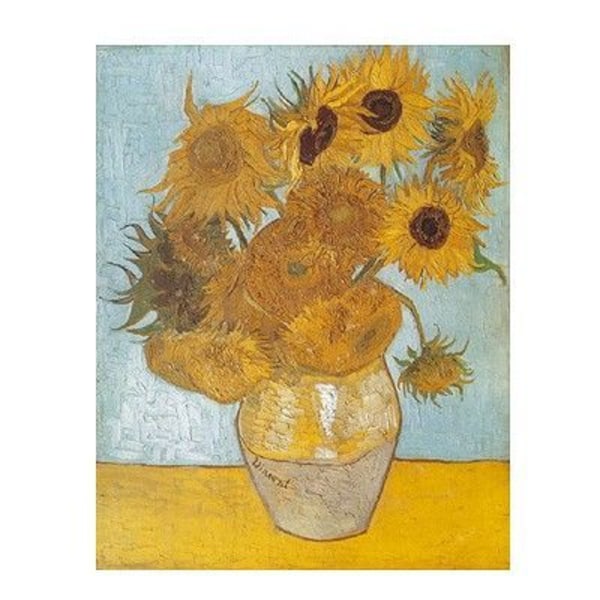 1000 brikker puslespil - Van Gogh: Solsikkerne - CLEMENTONI - Malerier og malerier - Voksen - Blandet