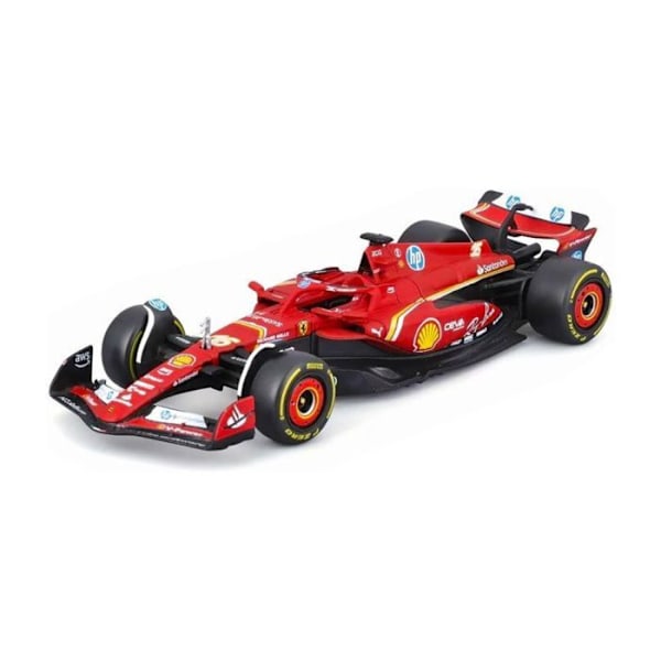 Pienoismalli - Bburago - Ferrari F1 Team SF24 - Punainen - 1/43 - Charles Leclerc Röd