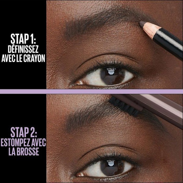 Maybelline - Express Brow kulmakarvakynä - 05: Tummanruskea Brun