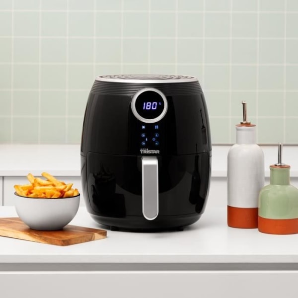 Tristar Crispy FR-6956 oljefri fritös - 4,5 L - 1 500 W - För 7 personer