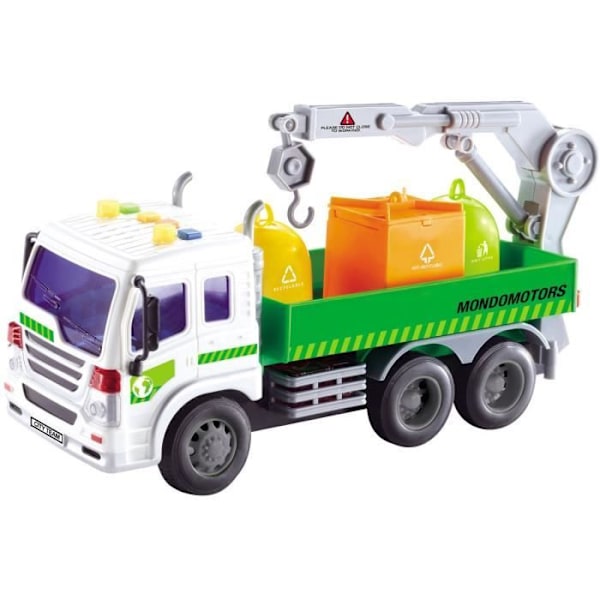 MONDO - Friktionsfordon - lastbil - ljud och ljus - 30cm - Pojke - Blandat - Från 3 år