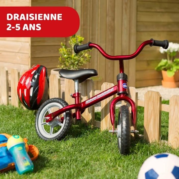 CHICCO Red Balance pyörä 10 tuuman 2/5 vuotta Röd