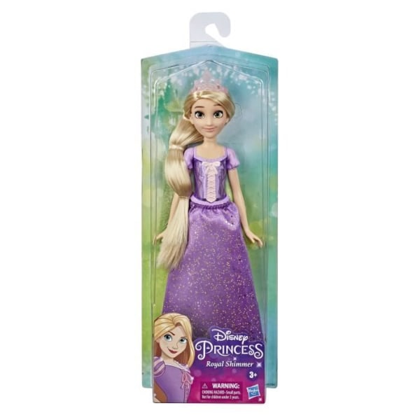 Disney Princess Rapunzel docka - Stardust - 26 cm - Gjuten kropp och avtagbar glitterkjol